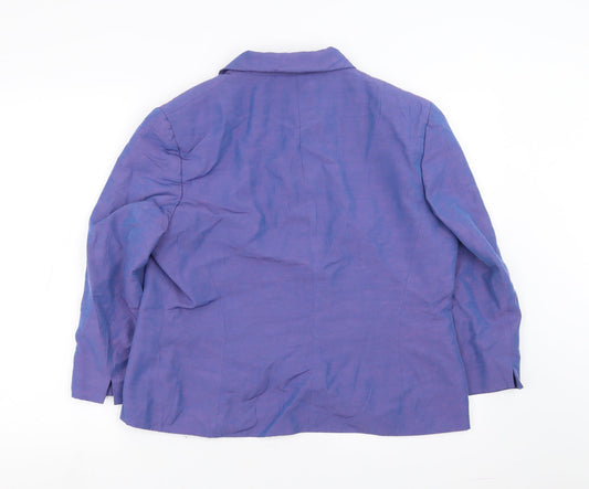Debenhams Womens Purple   Jacket Suit Jacket Size 16
