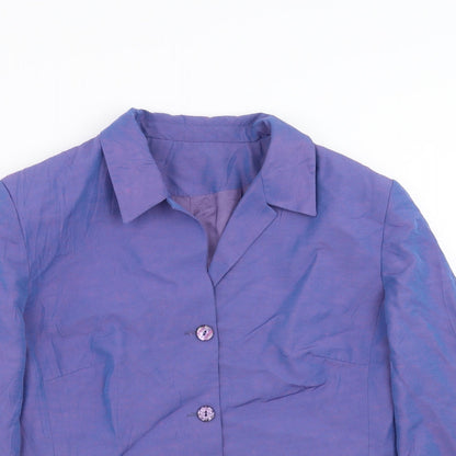 Debenhams Womens Purple   Jacket Suit Jacket Size 16