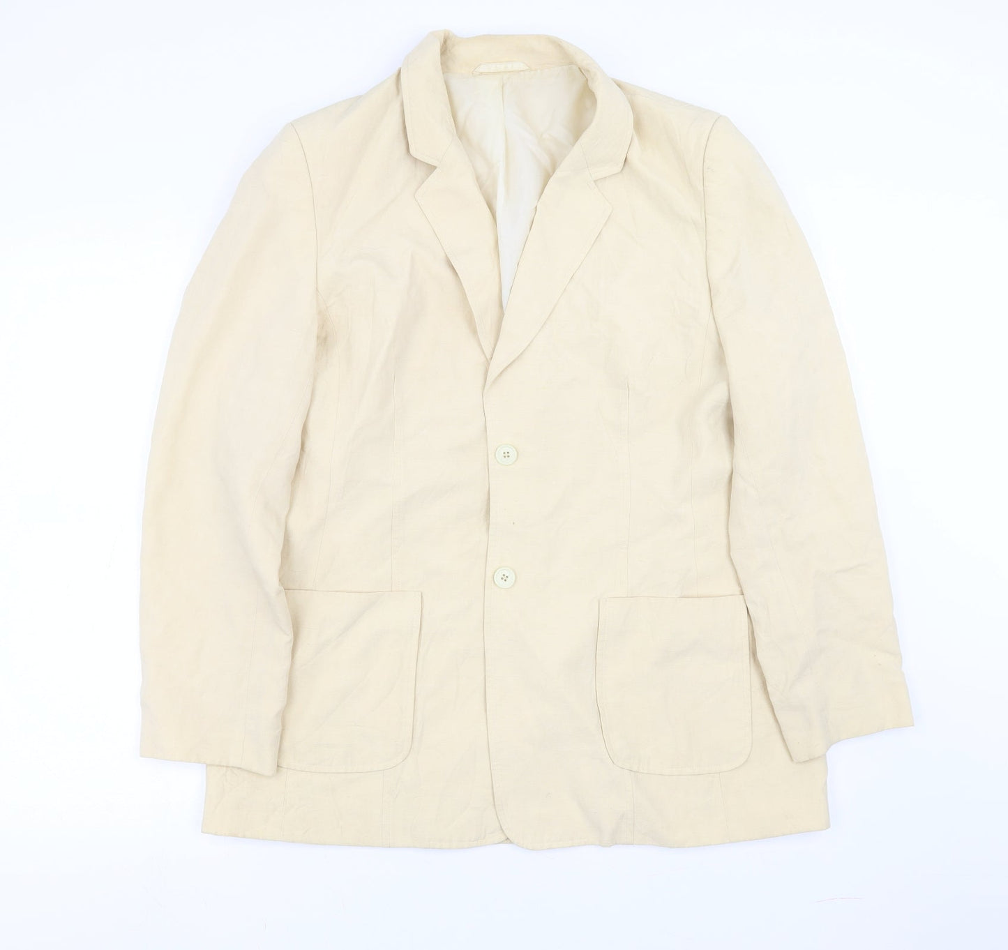 BHS Womens Yellow   Jacket Suit Jacket Size 16