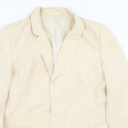 BHS Womens Yellow   Jacket Suit Jacket Size 16