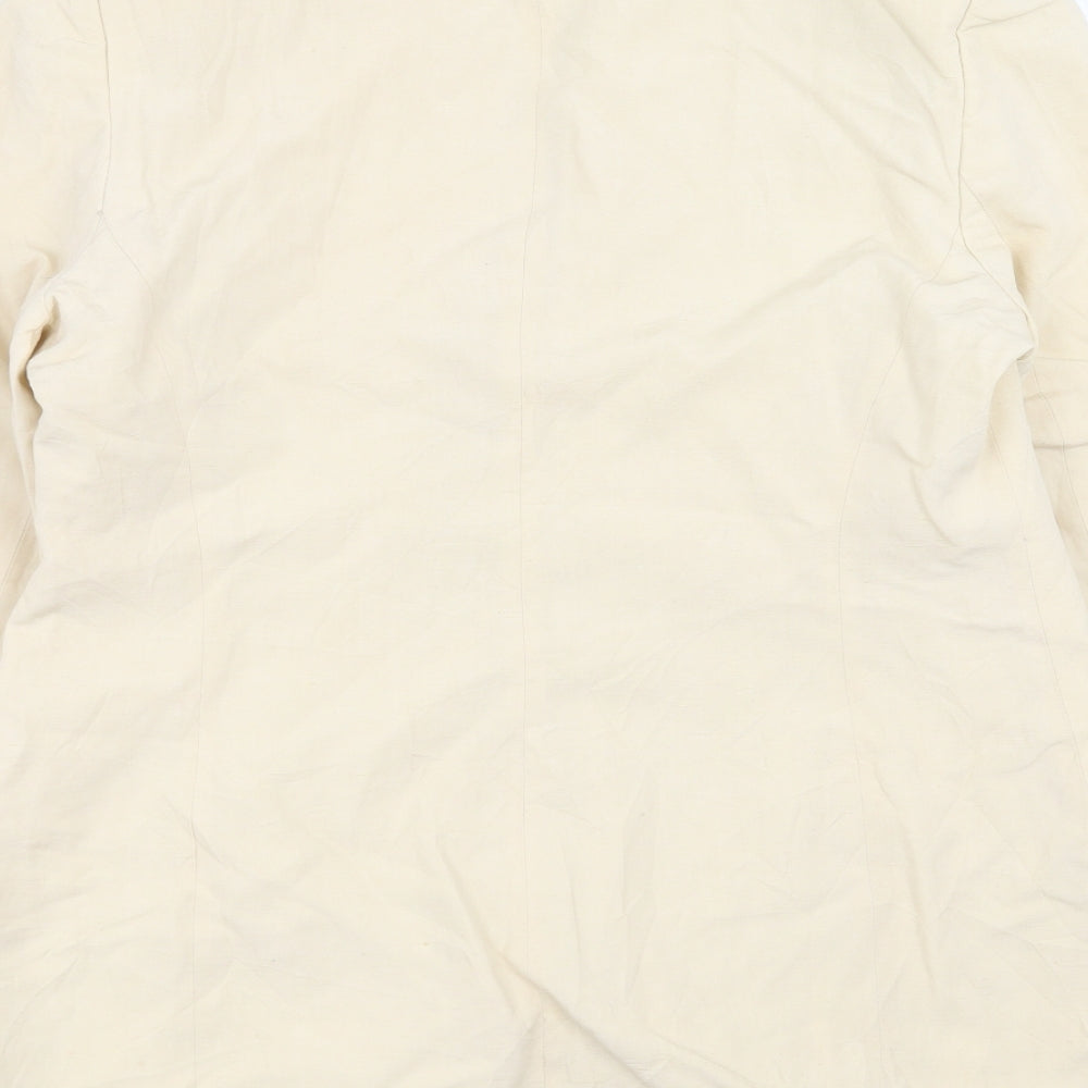 BHS Womens Yellow   Jacket Suit Jacket Size 16