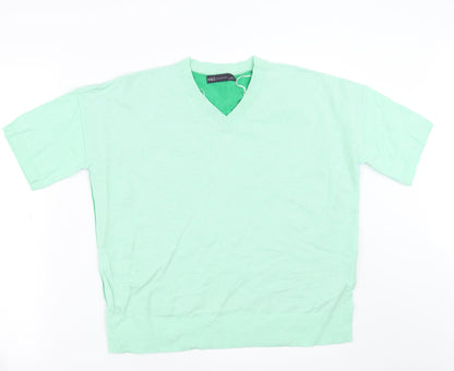Marks & Spencer Womens Green   Pullover Jumper Size 12