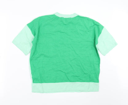 Marks & Spencer Womens Green   Pullover Jumper Size 12