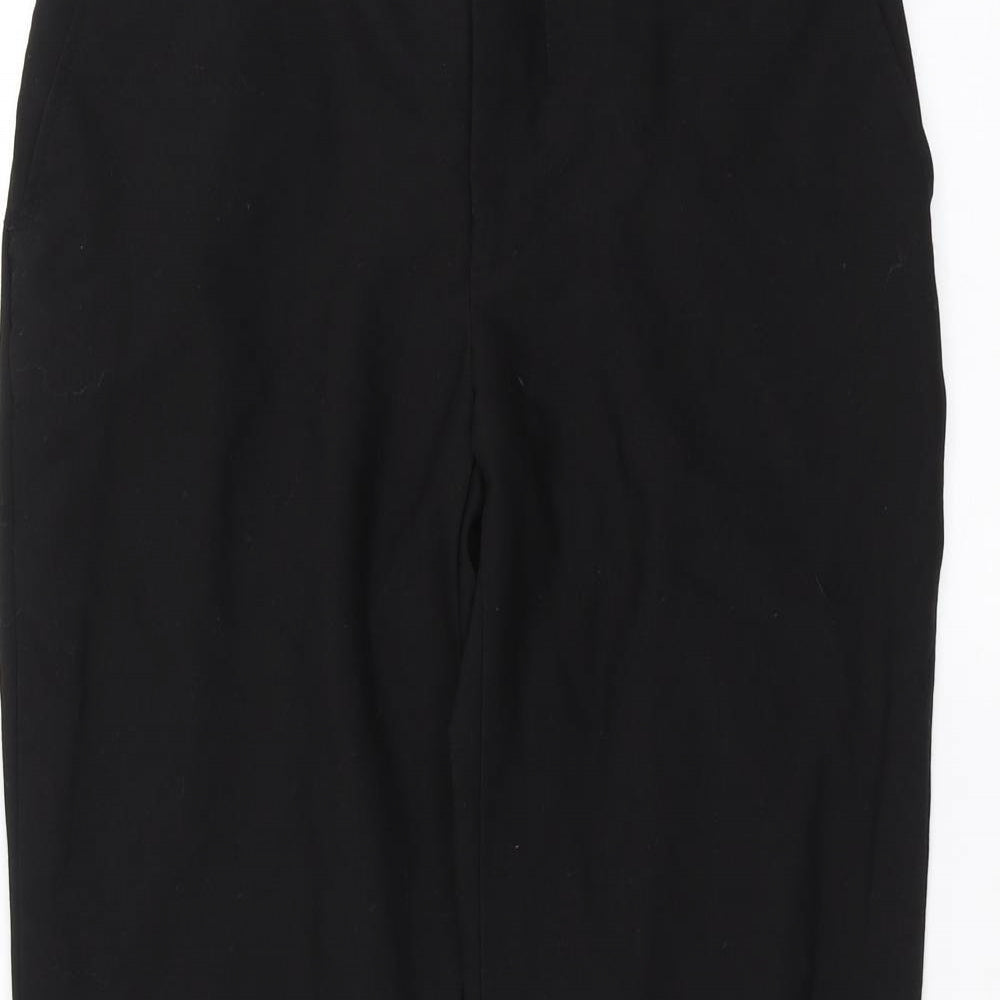 Preworn Mens Black   Trousers  Size 30 in L26 in - short Leg