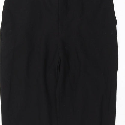 Preworn Mens Black   Trousers  Size 30 in L26 in - short Leg