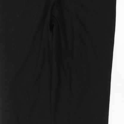 Preworn Mens Black   Trousers  Size 30 in L26 in - short Leg