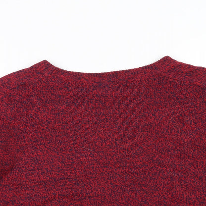 Divided by H&M Womens Red   Pullover Jumper Size M