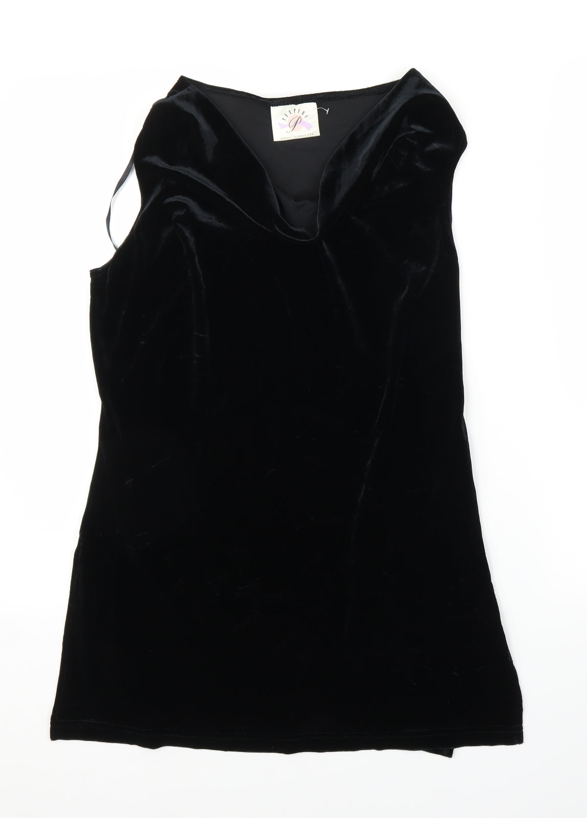 Peepers Womens Black   Slip Dress  Size 12