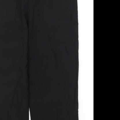 Hong Hong Womens Black   Capri Trousers Size L