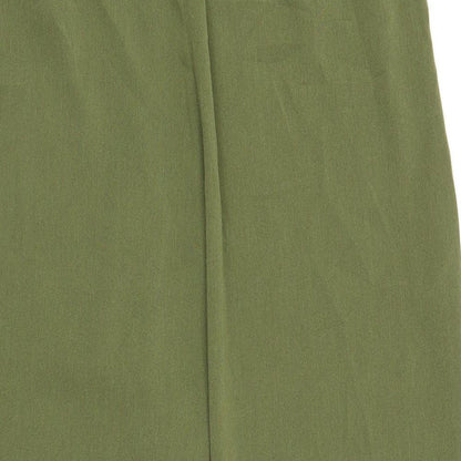 Womens UK Size 20 ELVI Regular Fit Bloomer Green Trousers