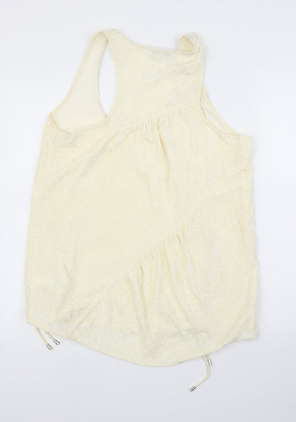 Womens UK Size 14 NEXT Ivory Basic Blouse