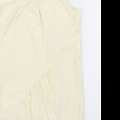 Womens UK Size 14 NEXT Ivory Basic Blouse