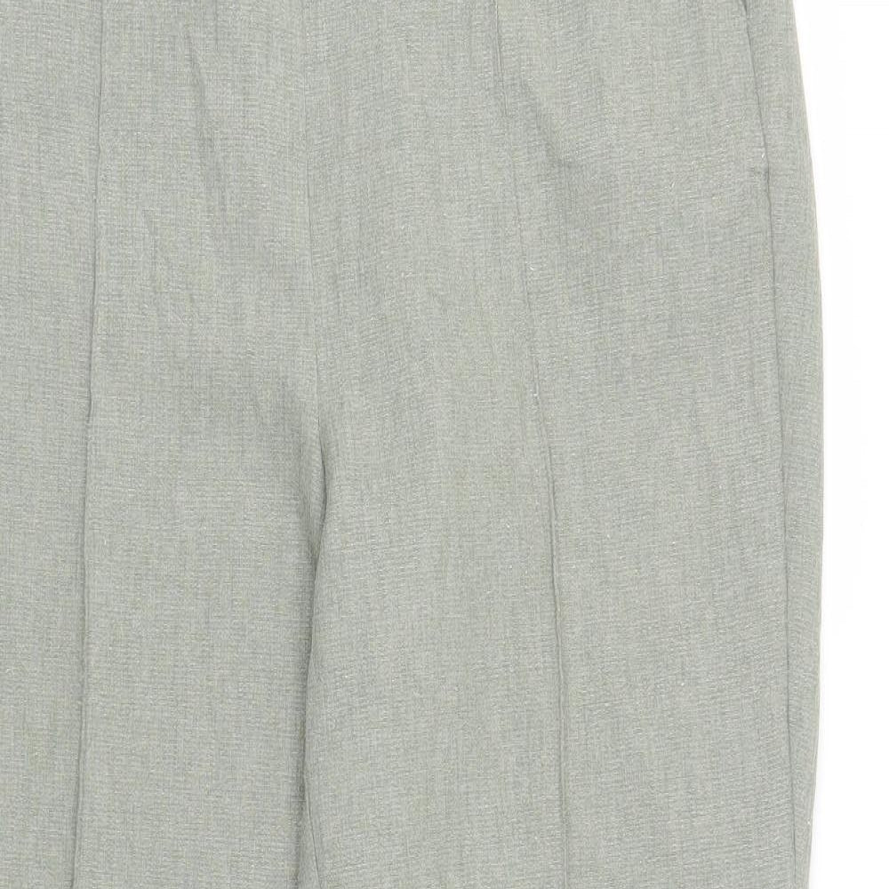 EWM Womens Green   Capri Trousers Size 14 L24 in