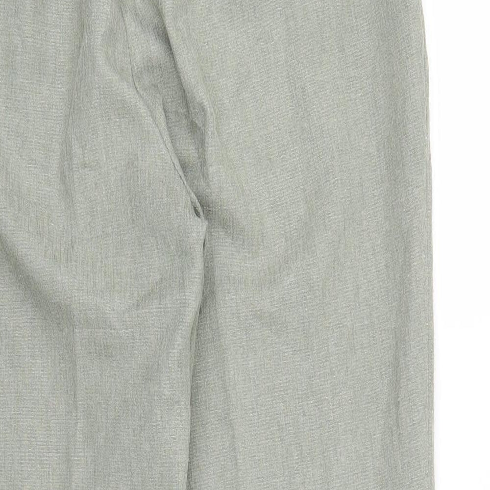EWM Womens Green   Capri Trousers Size 14 L24 in