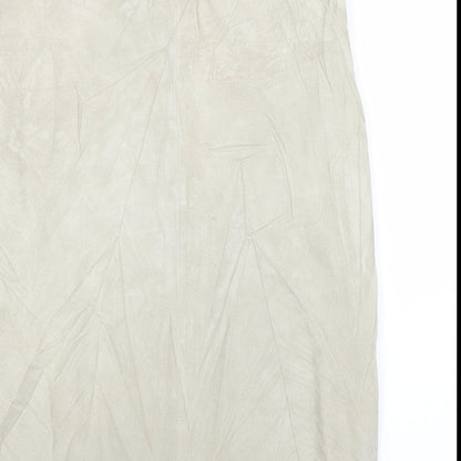 New Look Womens Beige   A-Line Skirt Size 12
