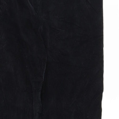 You Young Womens Blue  Corduroy Straight Jeans Size 10 L30 in