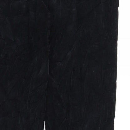 You Young Womens Blue  Corduroy Straight Jeans Size 10 L30 in