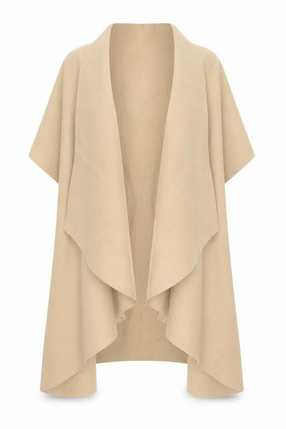 New Look Womens Beige   Cape Jumper Size M