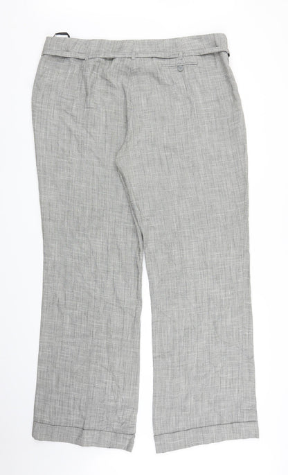 Womens UK Size 18 Evie Regular Fit  Grey Trousers