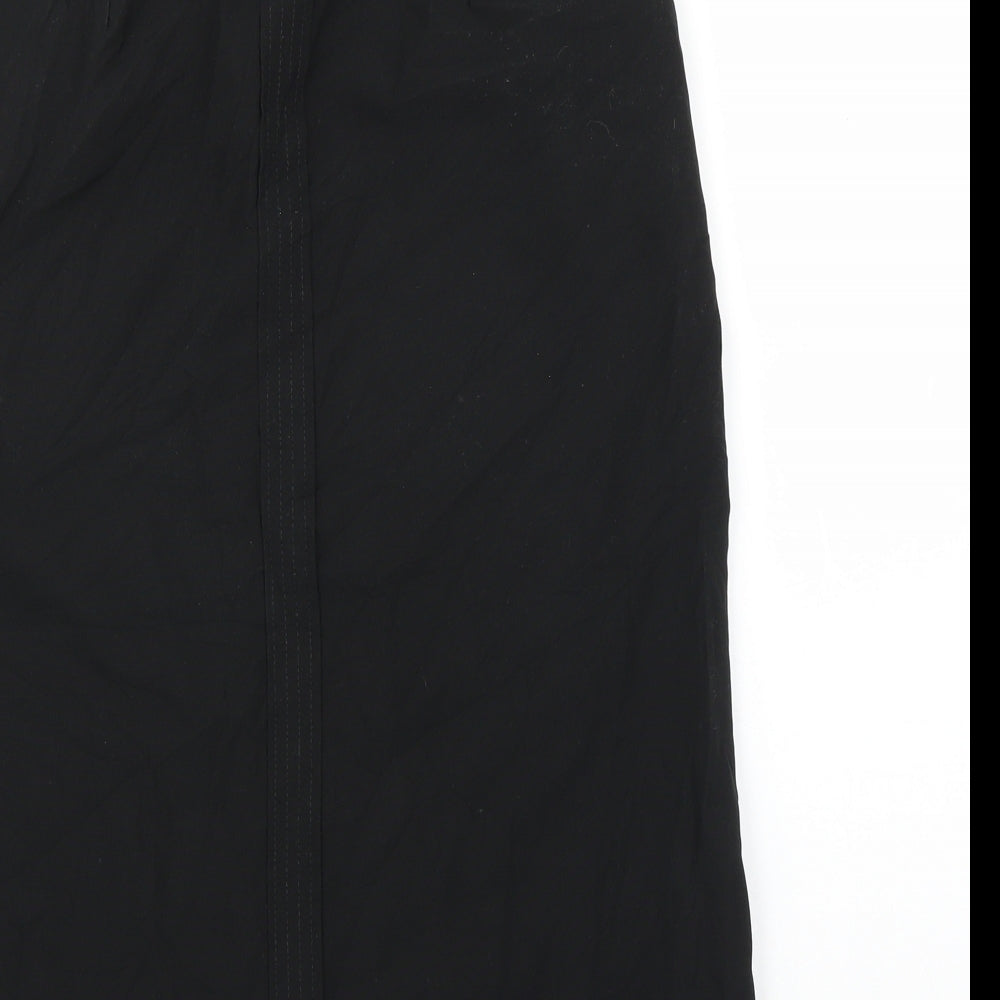 M&S Womens Black   Straight & Pencil Skirt Size 12