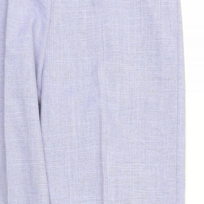 C&A Womens Purple   Capri Trousers Size 16 L25 in