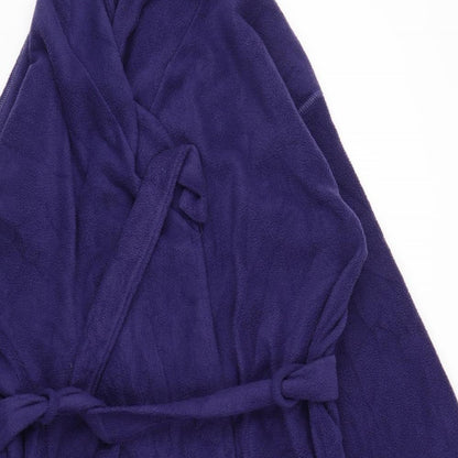 Nightwear Womens Purple Solid  Chemise Robe Size 14