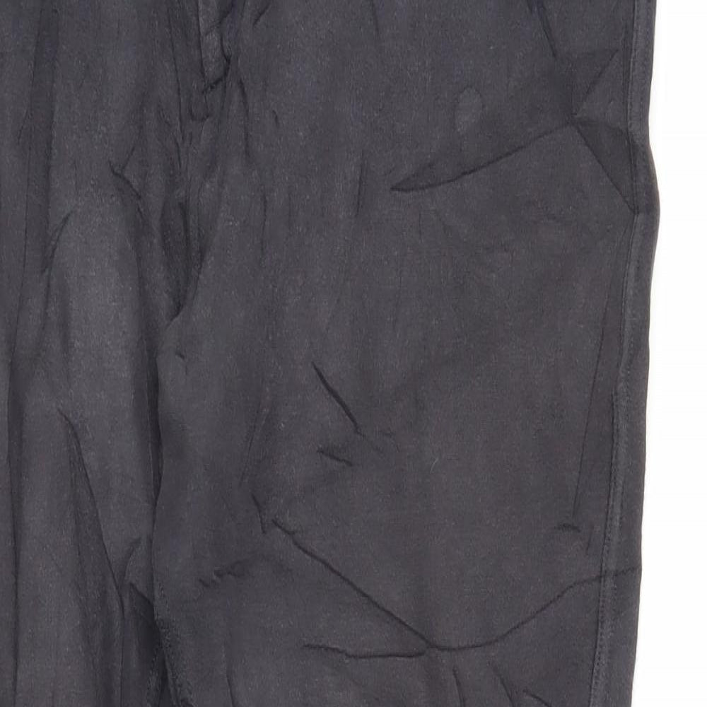 Saxon Womens Grey   Carrot Trousers Size M L25 in