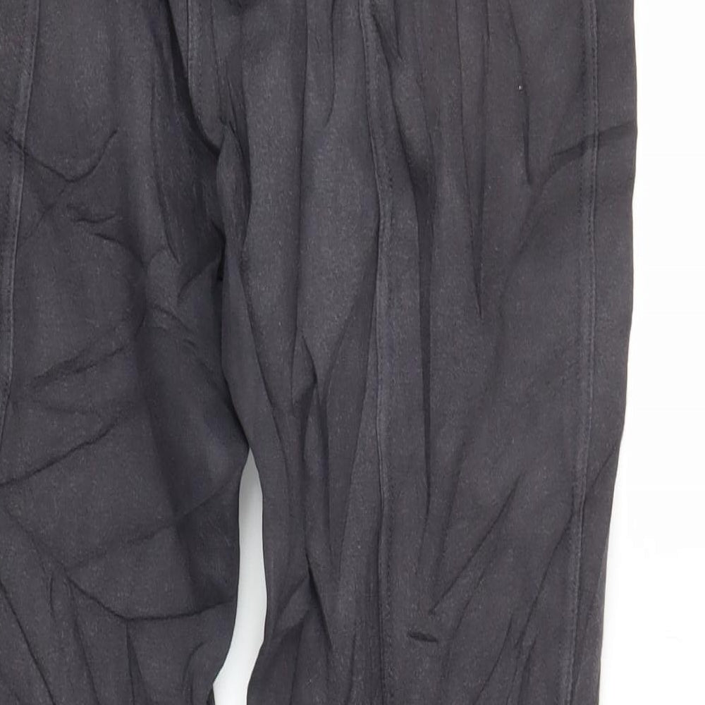 Saxon Womens Grey   Carrot Trousers Size M L25 in