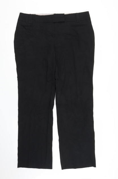 Womens UK Size 14 NEXT Slim Fit  Black Trousers
