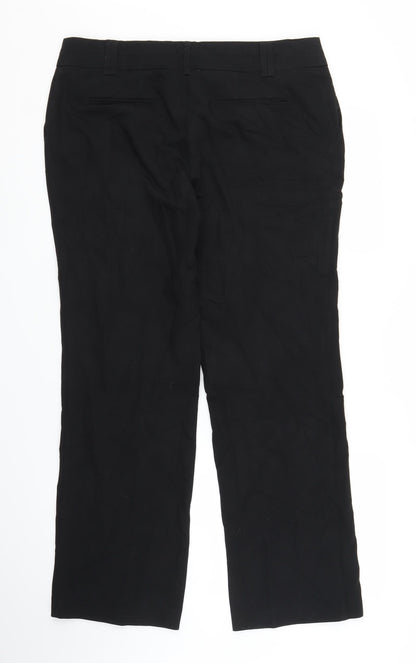 Womens UK Size 14 NEXT Slim Fit  Black Trousers