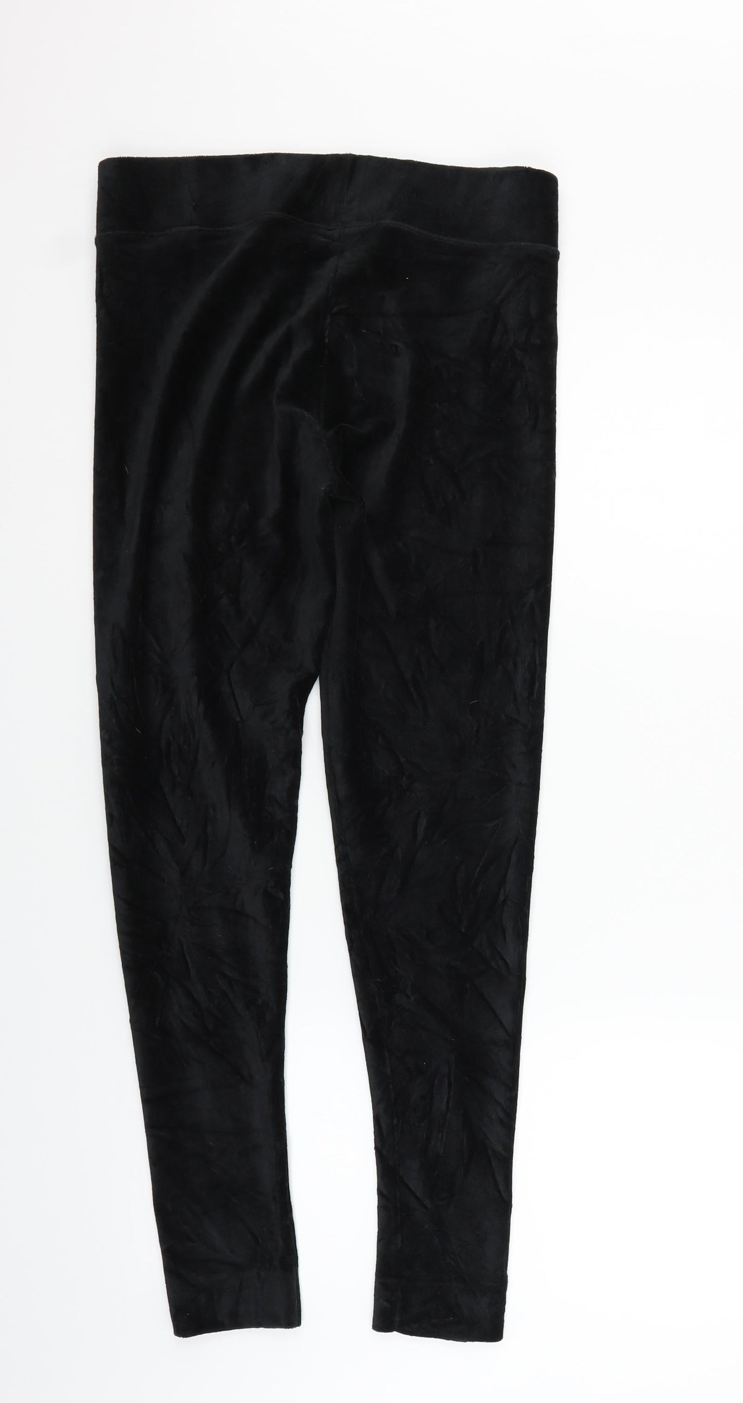 Womens UK Size 12 Marks and Spencer Regular Fit  Black Trousers