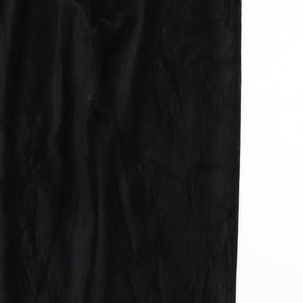 Womens UK Size 12 Marks and Spencer Regular Fit  Black Trousers