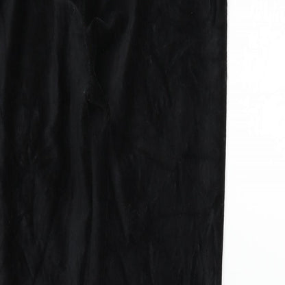 Womens UK Size 12 Marks and Spencer Regular Fit  Black Trousers