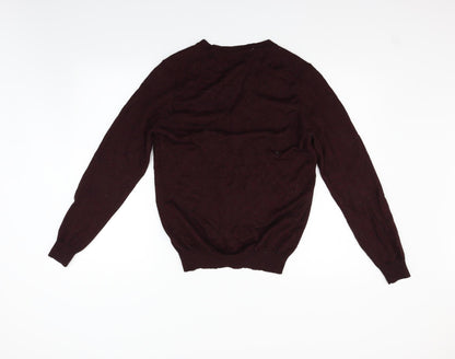 Marks and Spencer Womens Purple   Cardigan Jumper Size S