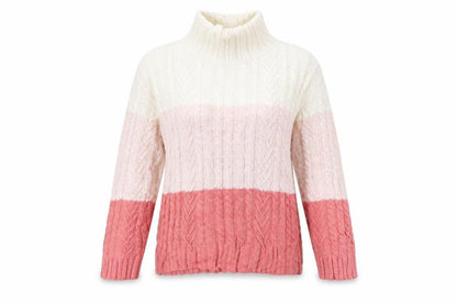 Marks & Spencer Womens Beige Striped  Pullover Jumper Size XS