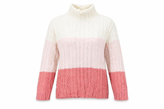 Marks & Spencer Womens Beige Striped  Pullover Jumper Size XS