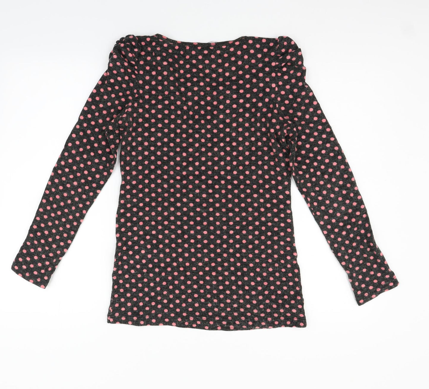 lyds Girls Pink Spotted  Pullover Jumper Size 15 Years