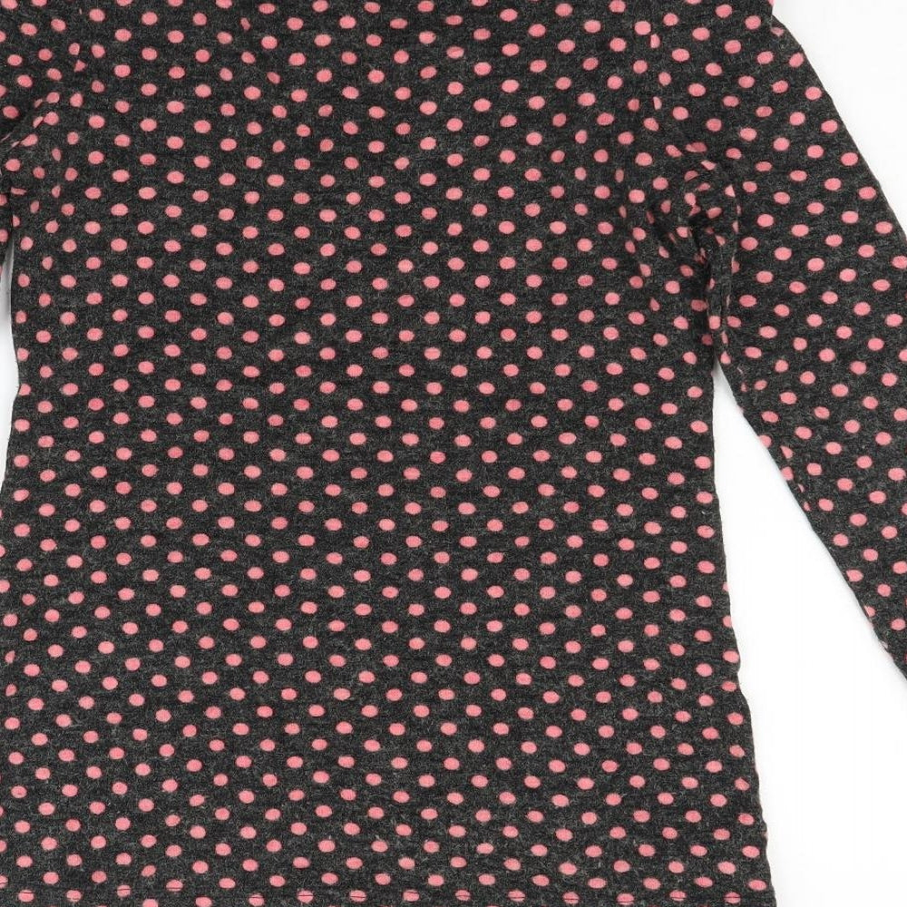 lyds Girls Pink Spotted  Pullover Jumper Size 15 Years