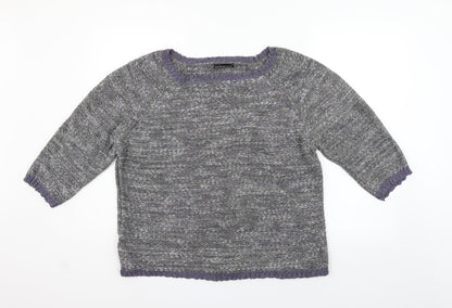 David Emanuel Womens Grey   Pullover Jumper Size L