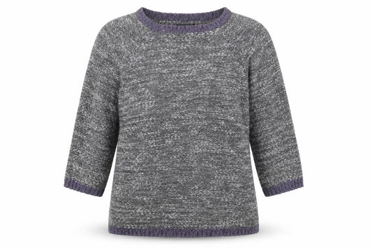 DAVID EMANUEL Womens Grey   Pullover Jumper Size L