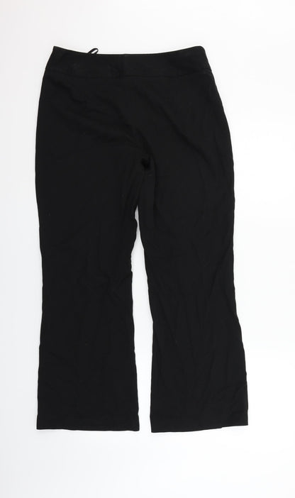 Womens UK Size 12 NEXT Regular Fit  Black Trousers