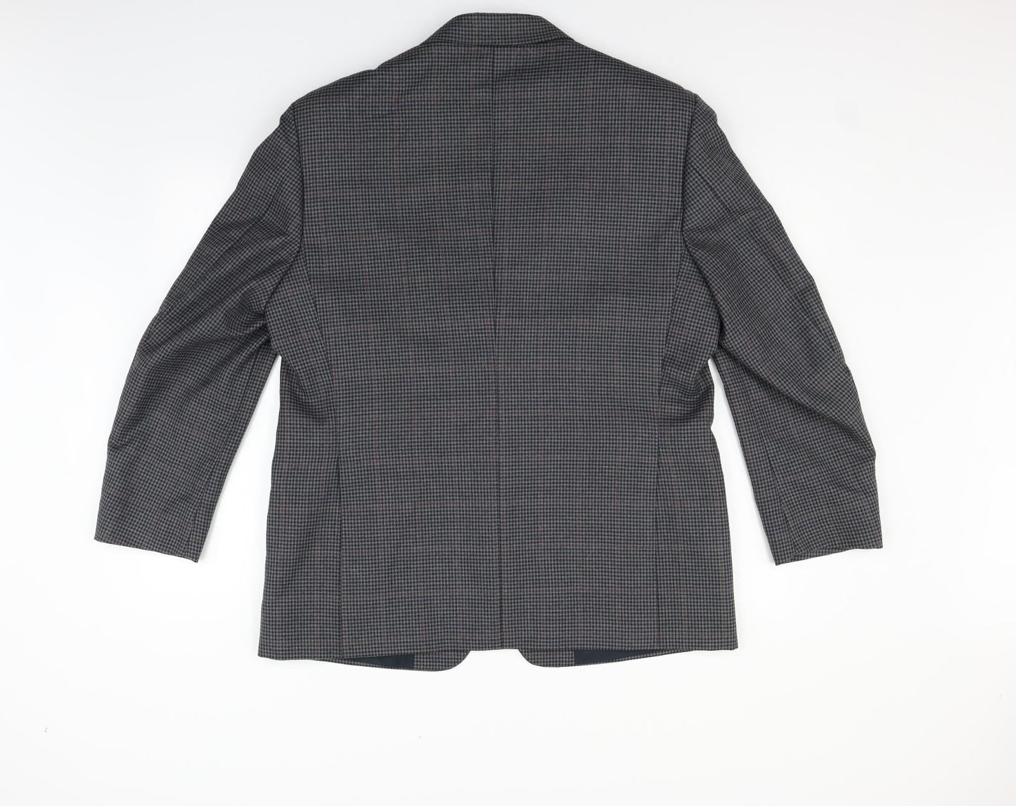 Preworn Mens Grey Check  Jacket Blazer Size S