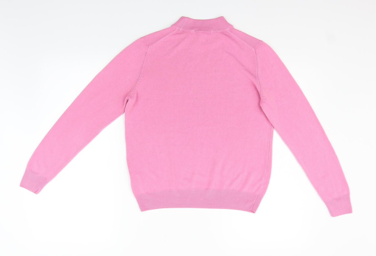 Marks & Spencer Womens Pink   Pullover Jumper Size 12