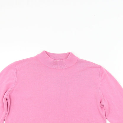 Marks & Spencer Womens Pink   Pullover Jumper Size 12