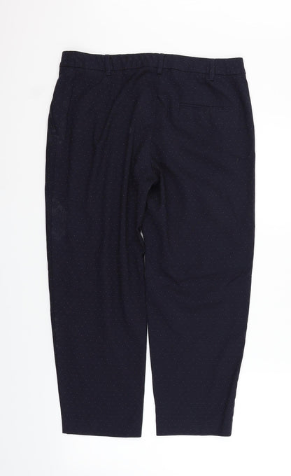Womens UK Size 14 Marks and Spencer Extra-Slim Fit  Black Trousers