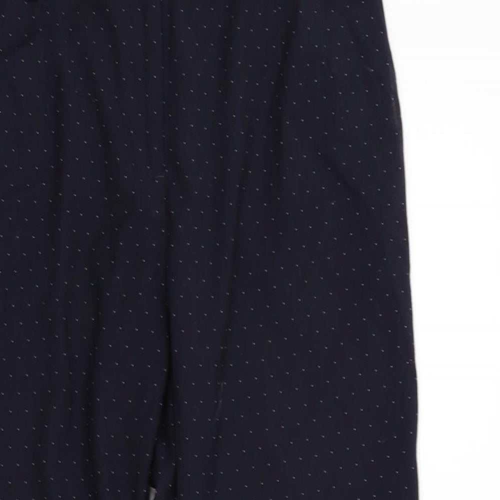 Womens UK Size 14 Marks and Spencer Extra-Slim Fit  Black Trousers