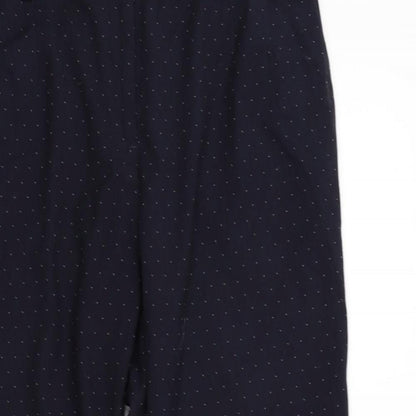 Womens UK Size 14 Marks and Spencer Extra-Slim Fit  Black Trousers