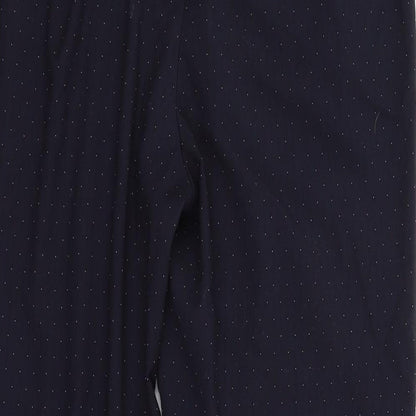 Womens UK Size 14 Marks and Spencer Extra-Slim Fit  Black Trousers