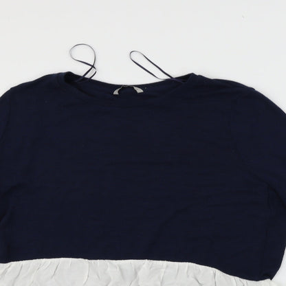 Tu Womens Blue   Pullover Jumper Size 14