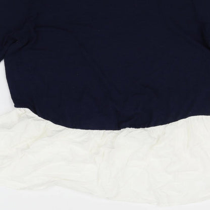 Tu Womens Blue   Pullover Jumper Size 14